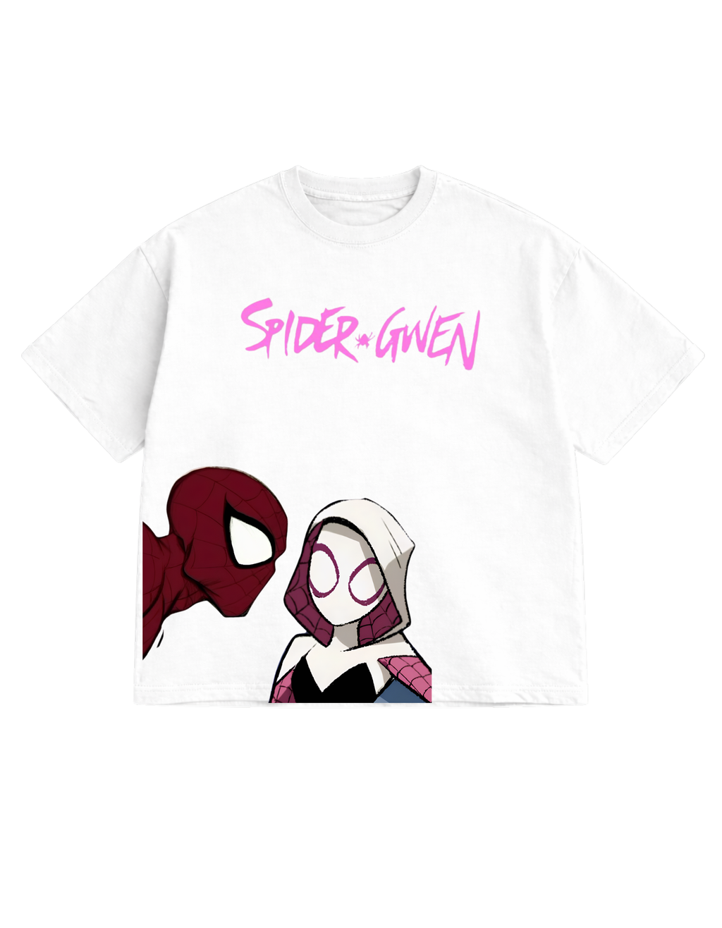 Spider-Gwen Spider-Man   streetwear  Oversized T-Shirt